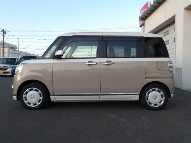 ムーヴキャンバスGブラックアクセントVS SAIII4WD スマートアシスト 両側パワースライドドア ダイハツ純正ナビ リモコンエンジンスターター オートエアコン キーフリーシステム LEDヘッドライト アイドリングストップ VSC(横滑り抑制機能)(北海道)の中古車