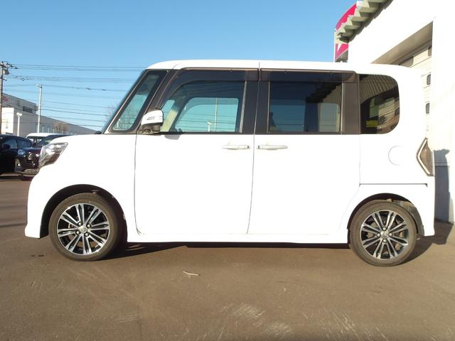 タントカスタムRS トップエディションSAIII4WD 両側パワースライドドア LEDヘッドライト ダイハツ純正ナビ リモコンエンジンスターター LEDヘッドライト オートライト オートエアコン ETC車載器 アルミホイール(北海道)の中古車