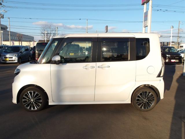 タントカスタムRS4WD ターボ 両側パワースライドドア LEDヘッドライト オートライト ダイハツ純正ナビ ドライブレコーダー リモコンエンジンスターター ETC車載器 キーフリーシステム アイドリングストップ(北海道)の中古車