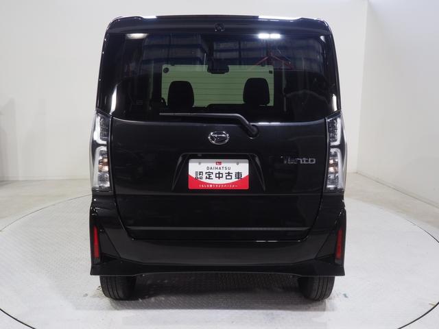 タントカスタムＲＳ４ＷＤ　ターボ　両側パワースライドドア　ＬＥＤヘッドライト　オートライト　オートエアコン　オーディオレス　運転席助手席シートヒーター　前後コーナーセンサー　アイドリングストップ　アルミホイール（北海道）の中古車