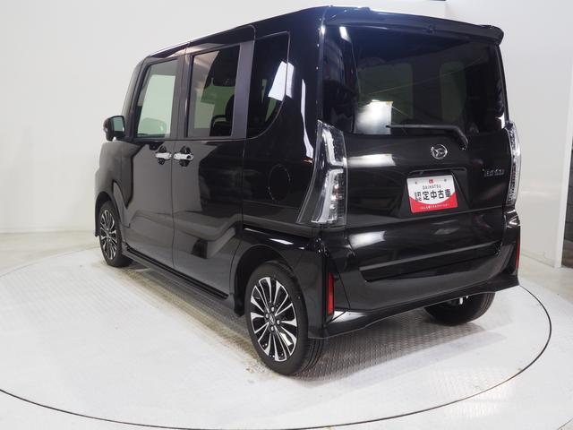 タントカスタムＲＳ４ＷＤ　ターボ　両側パワースライドドア　ＬＥＤヘッドライト　オートライト　オートエアコン　オーディオレス　運転席助手席シートヒーター　前後コーナーセンサー　アイドリングストップ　アルミホイール（北海道）の中古車