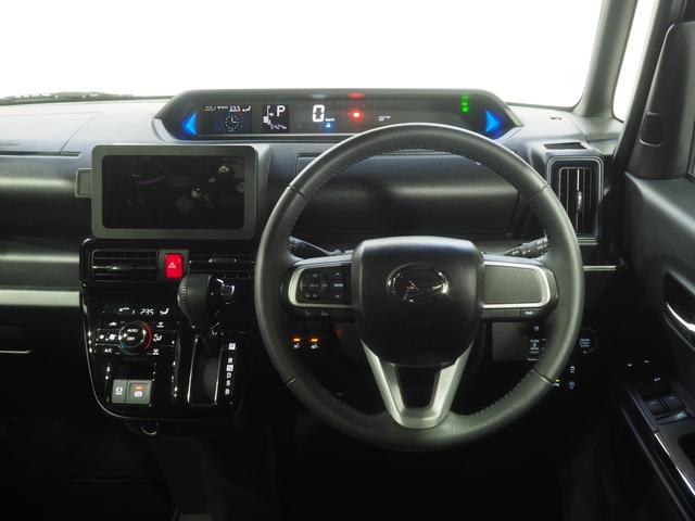 タントカスタムＲＳ４ＷＤ　ターボ　両側パワースライドドア　ＬＥＤヘッドライト　オートライト　オートエアコン　オーディオレス　運転席助手席シートヒーター　前後コーナーセンサー　アイドリングストップ　アルミホイール（北海道）の中古車