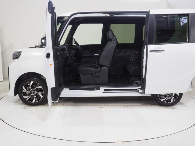 タントカスタムＸ４ＷＤ　両側パワースライドドア　オーディオレス　ＬＥＤヘッドライト　オートライト　オートエアコン　運転席助手席シートヒーター　前後コーナーセンサー　アルミホイール　アイドリングストップ（北海道）の中古車