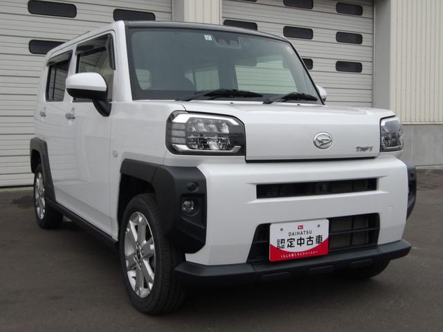 タフトＧ４ＷＤ　ガラスルーフ　ＬＥＤヘッドライト　オートライト　ダイハツ純正ナビ　ドライブレコーダー　バックモニター　リモコンエンジンスターター　運転席助手席シートヒーター　電動パーキングブレーキ（北海道）の中古車