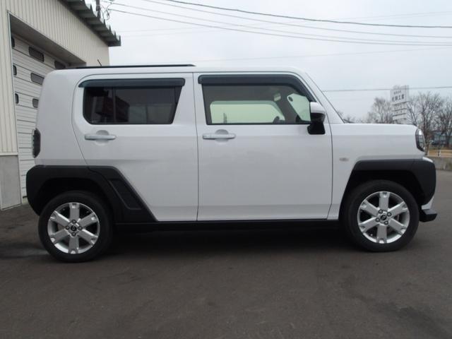 タフトＧ４ＷＤ　ガラスルーフ　ＬＥＤヘッドライト　オートライト　ダイハツ純正ナビ　ドライブレコーダー　バックモニター　リモコンエンジンスターター　運転席助手席シートヒーター　電動パーキングブレーキ（北海道）の中古車