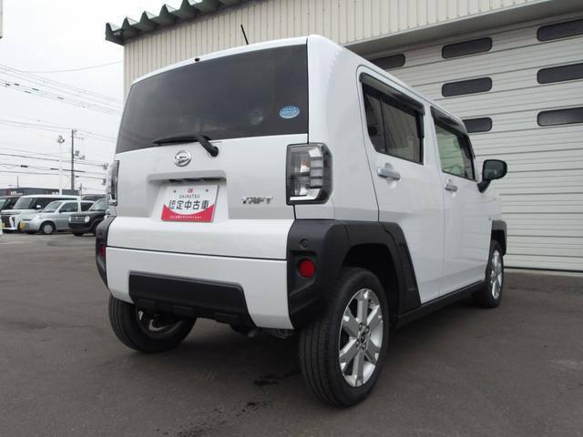 タフトＧ４ＷＤ　ガラスルーフ　ＬＥＤヘッドライト　オートライト　ダイハツ純正ナビ　ドライブレコーダー　バックモニター　リモコンエンジンスターター　運転席助手席シートヒーター　電動パーキングブレーキ（北海道）の中古車