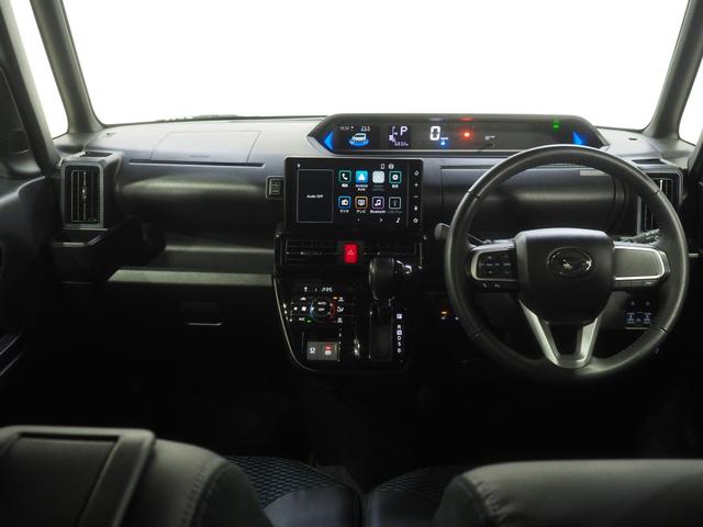 タントカスタムＲＳ４ＷＤ　ターボ　両側パワースライドドア　スマートアシスト　スマホ連携ディスプレイオーディオ　ＬＥＤヘッドライト　オートライト　オートエアコン　運転席助手席シートヒーター　アイドリングストップ（北海道）の中古車