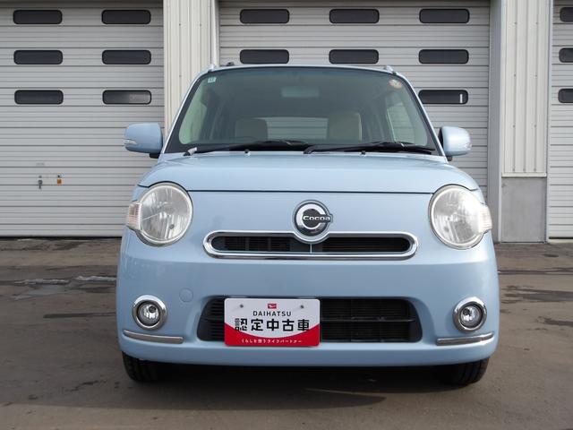 ミラココアココアプラスＸ４ＷＤ　カーナビ　リモコンエンジンスターター　ＥＴＣ車載器　オートエアコン　キーフリーシステム　ドアミラーターンランプ　電動格納ドアミラー（北海道）の中古車