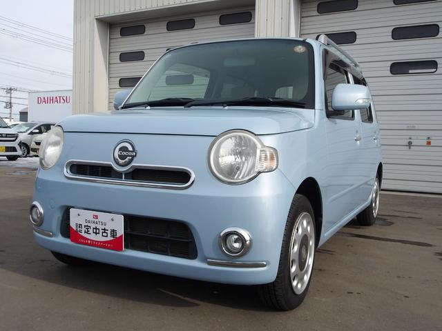 ミラココアココアプラスＸ４ＷＤ　カーナビ　リモコンエンジンスターター　ＥＴＣ車載器　オートエアコン　キーフリーシステム　ドアミラーターンランプ　電動格納ドアミラー（北海道）の中古車