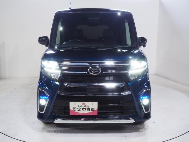 タントカスタムＲＳスタイルセレクション４ＷＤ　両側パワースライドドア　ダイハツ純正ナビ　バックモニター　後席フリップダウンモニター　リモコンエンジンスターター　クルーズコントロール　ＥＴＣ車載器　シートヒーター　後席テーブル（北海道）の中古車