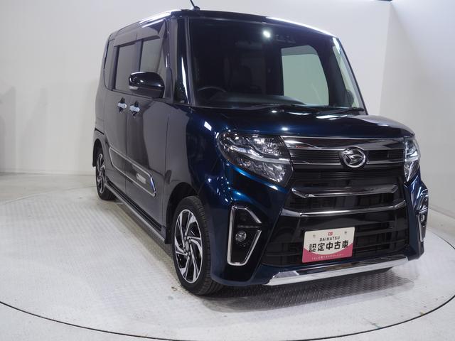 タントカスタムＲＳスタイルセレクション４ＷＤ　両側パワースライドドア　ダイハツ純正ナビ　バックモニター　後席フリップダウンモニター　リモコンエンジンスターター　クルーズコントロール　ＥＴＣ車載器　シートヒーター　後席テーブル（北海道）の中古車