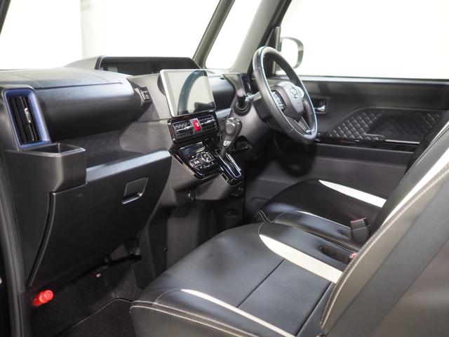 タントカスタムＲＳスタイルセレクション４ＷＤ　両側パワースライドドア　ダイハツ純正ナビ　バックモニター　後席フリップダウンモニター　リモコンエンジンスターター　クルーズコントロール　ＥＴＣ車載器　シートヒーター　後席テーブル（北海道）の中古車