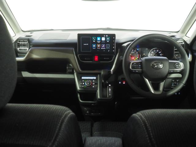 ムーヴＲＳ４ＷＤ　ターボ　スマホ連携ディスプレイオーディオ　夏冬タイヤ　両側パワースライドドア　ＬＥＤヘッドライト　オートライト　オートエアコン　電動パーキングブレーキ　アイドリングストップ　スマートアシスト（北海道）の中古車