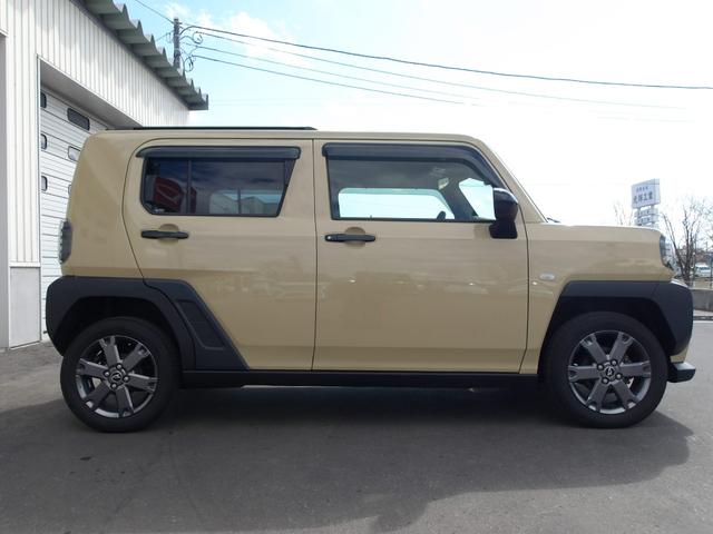 タフトＧターボ４ＷＤ　ガラスルーフ　ダイハツ純正ナビ　バックモニター　キーフリーシステム　クルーズコントロール　ＬＥＤヘッドライト　オートライト　オートエアコン　電動パーキングブレーキ　アイドリングストップ（北海道）の中古車