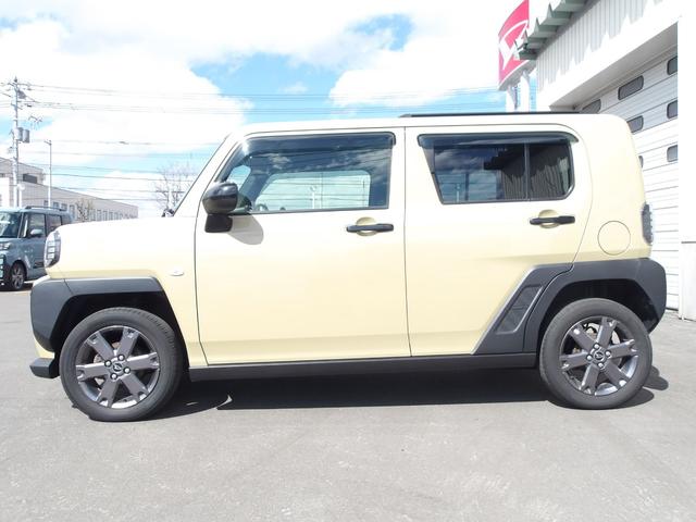 タフトＧターボ４ＷＤ　ガラスルーフ　ダイハツ純正ナビ　バックモニター　キーフリーシステム　クルーズコントロール　ＬＥＤヘッドライト　オートライト　オートエアコン　電動パーキングブレーキ　アイドリングストップ（北海道）の中古車