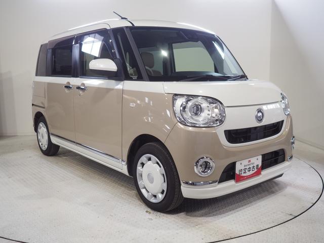 ムーヴキャンバスＧメイクアップＶＳ　ＳＡIII４ＷＤ　両側パワースライドドア　ダイハツ純正ナビ　パノラマモニター　ＬＥＤヘッドライト　オートライト　オートエアコン　運転席シートヒーター　電動格納ドアミラー　アイドリングストップ（北海道）の中古車