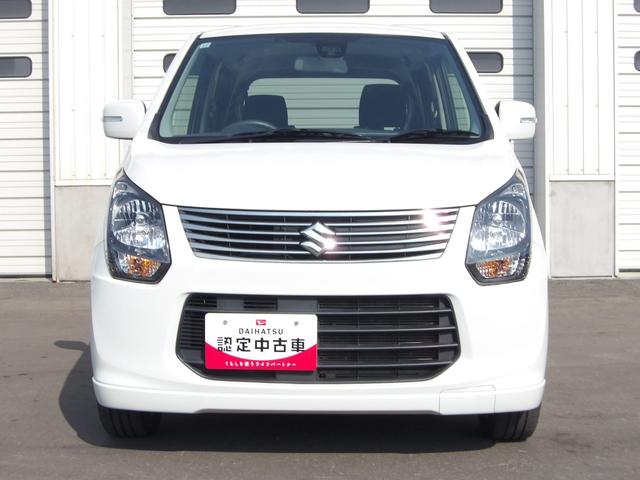 ワゴンＲ２０周年記念車２ＷＤ　カーナビ　キーフリー　オートエアコン　アルミホイール　オートライト　革巻きステアリングホイール　運転席シートヒーター　アイドリングストップ（北海道）の中古車