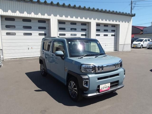 タフトGターボ4WD ガラスルーフ 夏冬タイヤ ダイハツ純正ナビ バックモニター ドライブレコーダー リモコンエンジンスターター クルーズコントロール リモコンエンジンスターター 電動パーキングブレーキ(北海道)の中古車