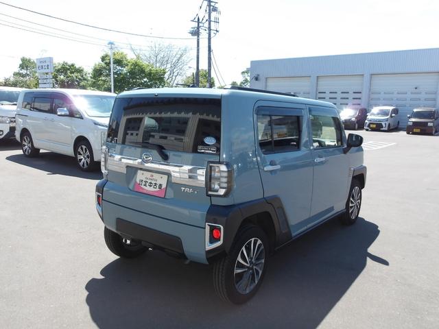 タフトGターボ4WD ガラスルーフ 夏冬タイヤ ダイハツ純正ナビ バックモニター ドライブレコーダー リモコンエンジンスターター クルーズコントロール リモコンエンジンスターター 電動パーキングブレーキ(北海道)の中古車
