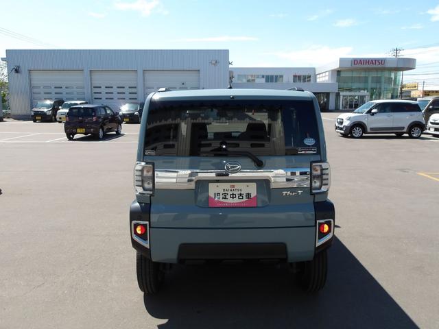 タフトGターボ4WD ガラスルーフ 夏冬タイヤ ダイハツ純正ナビ バックモニター ドライブレコーダー リモコンエンジンスターター クルーズコントロール リモコンエンジンスターター 電動パーキングブレーキ(北海道)の中古車