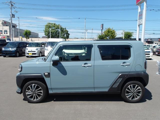 タフトGターボ4WD ガラスルーフ 夏冬タイヤ ダイハツ純正ナビ バックモニター ドライブレコーダー リモコンエンジンスターター クルーズコントロール リモコンエンジンスターター 電動パーキングブレーキ(北海道)の中古車