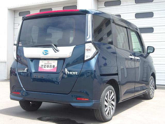 トールカスタムＧ４ＷＤ　両側パワースライドドア　ダイハツ純正ナビ　リモコンエンジンスターター　ドライブレコーダー　キーフリーシステム　運転席助手席シートヒーター　オートエアコン　ＬＥＤヘッドライト　オートライト（北海道）の中古車
