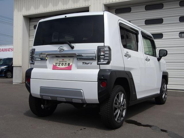 タフトG クロムベンチャー4WD ガラスルーフ カーナビ リモコンエンジンスターター ETC車載器 ドライブレコーダー LEDヘッドライト オートエアコン 運転席助手席シートヒーター アイドリングストップ(北海道)の中古車