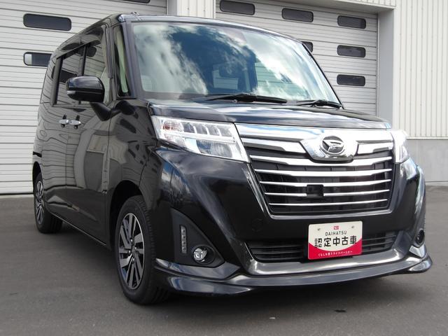 トール 中古車 カスタムＧ　ＳＡＩＩ４ＷＤ　夏冬タイヤ　両側パワースライドドア　ダイハツ純正ナビ　リモコンエンジンスターター　ＥＴＣ車載器　クルーズコントロール　ＬＥＤヘッドライト　オートライト　オートエアコン　アイドリングストップ
