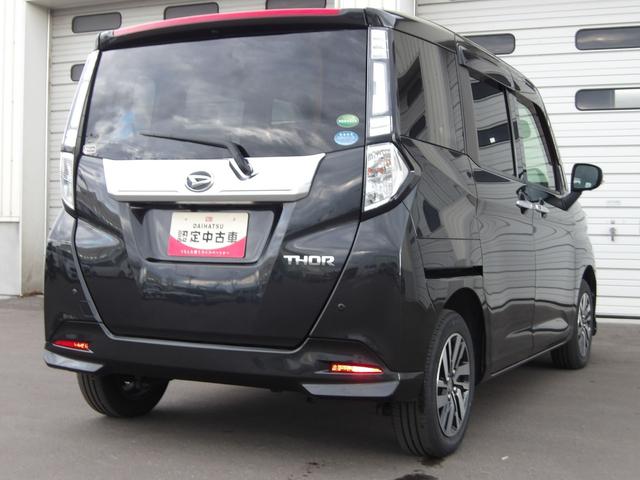 トール 中古車 カスタムＧ　ＳＡＩＩ４ＷＤ　夏冬タイヤ　両側パワースライドドア　ダイハツ純正ナビ　リモコンエンジンスターター　ＥＴＣ車載器　クルーズコントロール　ＬＥＤヘッドライト　オートライト　オートエアコン　アイドリングストップ