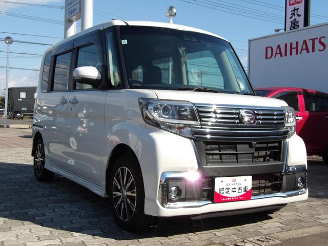 タントカスタムX トップエディションリミテッドSAIIIダイハツ認定中古車 2WD 両側パワースライドドア 純正ナビ リモコンエンジンスターター(北海道)の中古車