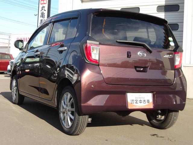 ミライースＸ　リミテッドＳＡIIIダイハツ認定中古車　４ＷＤ　ＤＶＤオーディオ　バックモニター　リモコンエンジンスターター（北海道）の中古車