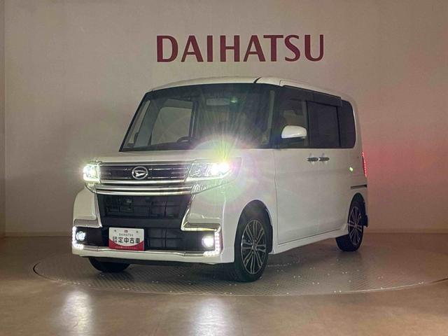 タントカスタムＲＳ　トップエディションＳＡIII４ＷＤ　アルミホイール　ターボ　アイドリングストップ　オートマチックハイビーム　衝突防止システム　ＬＥＤヘッドランプ　レーンアシスト　スマートキー　記録簿　禁煙車　ワンオーナー（北海道）の中古車