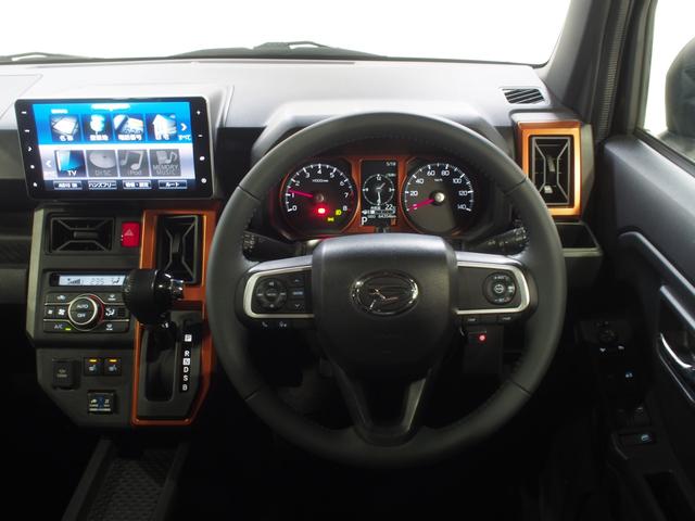 タフトＧターボ４ＷＤ　スマートアシスト　ＬＥＤヘッドライト　オートライト　ダイハツ純正ナビ　バックモニター　リモコンエンジンスターター　前後コーナーセンサー　運転席助手席シートヒーター　アイドリングストップ（北海道）の中古車