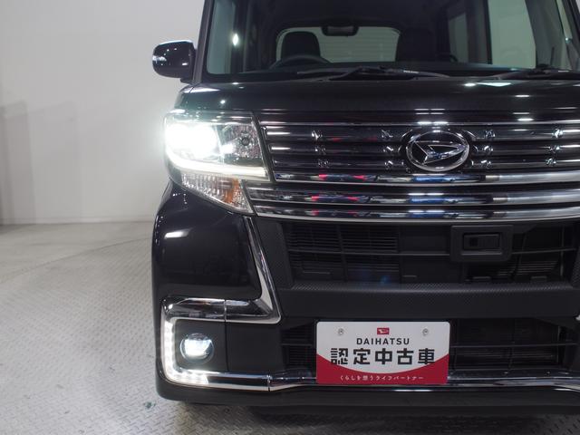 タントカスタムＸ　トップエディションＳＡII４ＷＤ　スマートアシスト　両側スライドドア左電動　ＬＥＤヘッドライト　オートライト　ダイハツ純正ナビ　バックモニター　リモコンエンジンスターター　オートエアコン　アイドリングストップ（北海道）の中古車