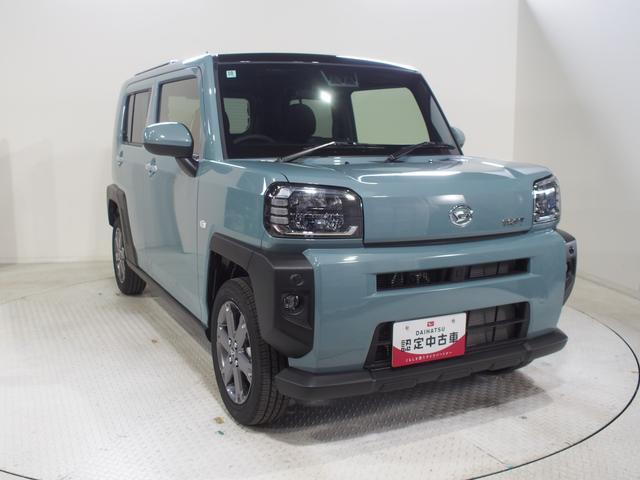 タフトＧターボ４ＷＤ　スマートアシスト　ガラスルーフ　ＬＥＤヘッドライト　オートライト　オーディオレス　オートエアコン　クルーズコントロール　運転席助手席シートヒーター　電動パーキングブレーキ　アイドリングストップ（北海道）の中古車