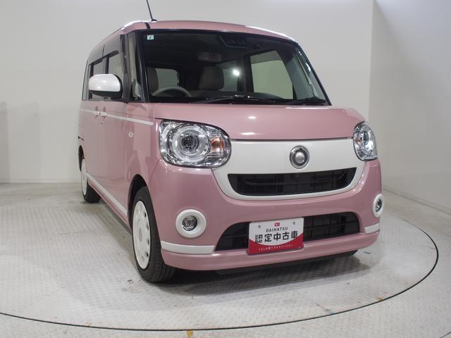 ムーヴキャンバスＧホワイトアクセントリミテッド　ＳＡIII４ＷＤ　スマートアシスト　両側パワースライドドア　ＬＥＤヘッドライト　オートライト　オートエアコン　ダイハツ純正ナビ　パノラマモニター　ドライブレコーダー　リモコンエンジンスターター（北海道）の中古車