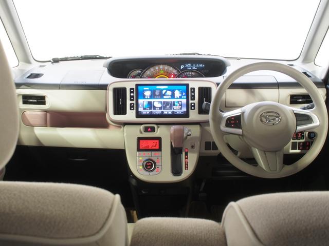 ムーヴキャンバスＧホワイトアクセントリミテッド　ＳＡIII４ＷＤ　スマートアシスト　両側パワースライドドア　ＬＥＤヘッドライト　オートライト　オートエアコン　ダイハツ純正ナビ　パノラマモニター　ドライブレコーダー　リモコンエンジンスターター（北海道）の中古車
