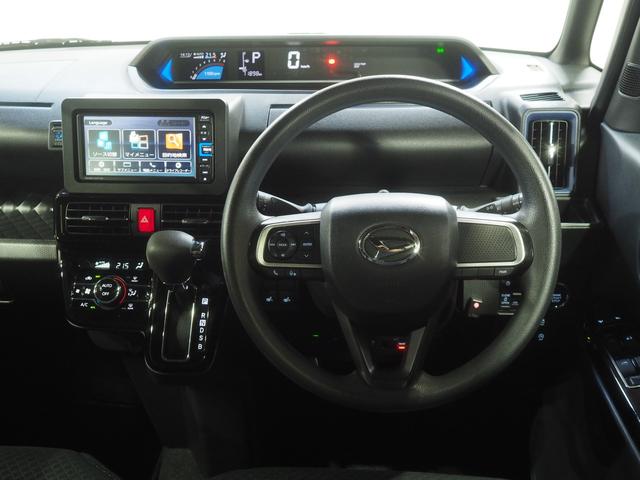 タントカスタムＸ４ＷＤ　スマートアシスト　両側パワースライドドア　ＬＥＤヘッドライト　オートエアコン　ダイハツ純正ナビ　バックモニター　ドライブレコーダー　ＥＴＣ車載器　リモコンエンジンスターター　シートヒーター（北海道）の中古車