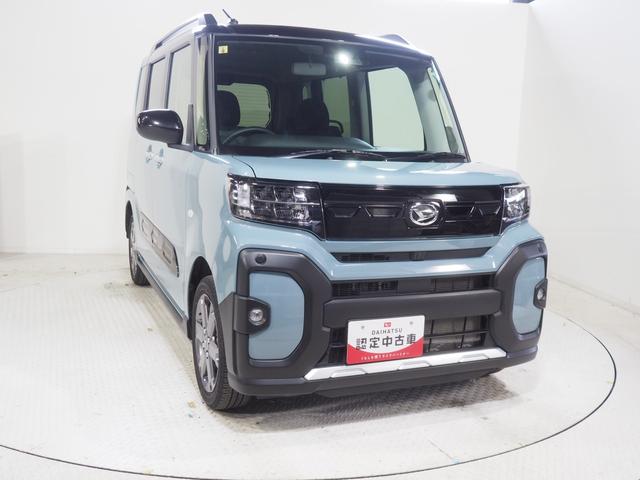 タントファンクロスターボ４ＷＤ　スマートアシスト　両側パワースライドドア　ＬＥＤヘッドライト　オートライト　オートエアコン　オーディオレス　運転席助手席シートヒーター　ルーフレール　前後コーナーセンサー　アイドリングストップ（北海道）の中古車