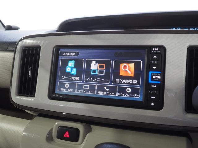 ムーヴキャンバスＧメイクアップリミテッド　ＳＡIII４ＷＤ　スマートアシスト　両側パワースライドドア　ＬＥＤヘッドライト　オートライト　ダイハツ純正ナビ　パノラマモニター　リモコンエンジンスターター　ステアリングスイッチ　アイドリングストップ（北海道）の中古車