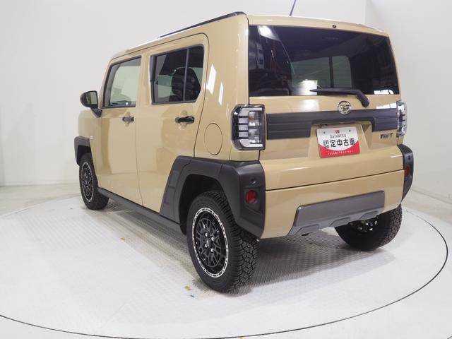 タフトＧ　ダーククロムベンチャー４ＷＤ　ブラックガーニッシュ（フロント／リヤ）　ブロックタイヤ＆アルミホイール　ＬＥＤヘッドライト　オートライト　オートエアコン　オーディオレス　シートヒーター　コーナーセンサー　アイドリングストップ（北海道）の中古車