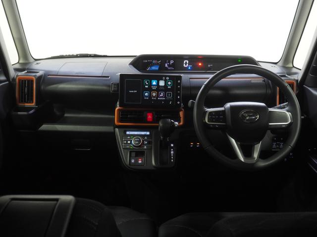 タントファンクロスターボ4WD 両側パワースライドドア スマートアシスト LEDヘッドライト オートライト スマホ連携ディスプレイオーディオ オートエアコン 運転席助手席シートヒーター アルミホイール アイドリングストップ(北海道)の中古車