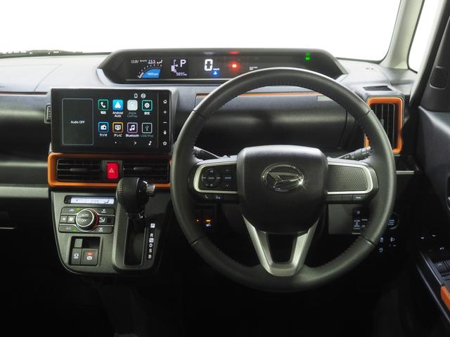 タントファンクロスターボ4WD 両側パワースライドドア スマートアシスト LEDヘッドライト オートライト スマホ連携ディスプレイオーディオ オートエアコン 運転席助手席シートヒーター アルミホイール アイドリングストップ(北海道)の中古車