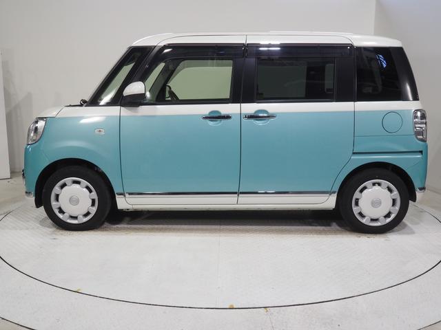 ムーヴキャンバスGメイクアップVS SAIII4WD 両側パワースライドドア LEDヘッドライト オートライト DVDオーディオ パノラマモニター リモコンエンジンスターター オートエアコン 運転席シートヒーター キーフリーシステム(北海道)の中古車