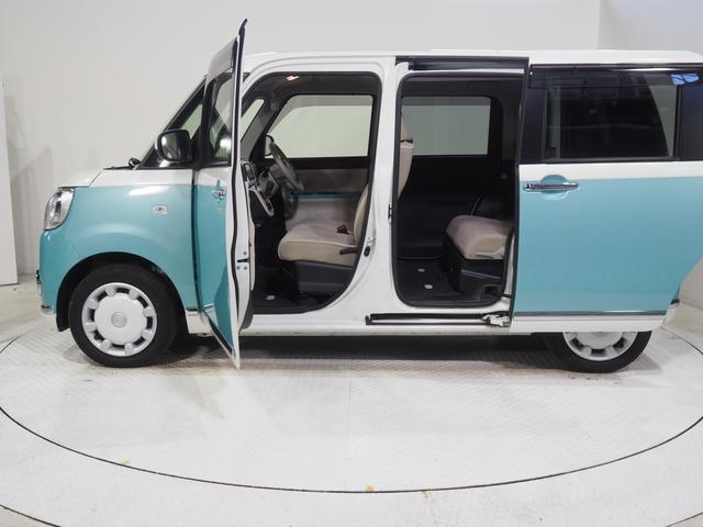 ムーヴキャンバスGメイクアップVS SAIII4WD 両側パワースライドドア LEDヘッドライト オートライト DVDオーディオ パノラマモニター リモコンエンジンスターター オートエアコン 運転席シートヒーター キーフリーシステム(北海道)の中古車