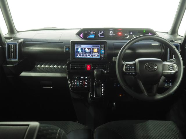 タントカスタムＲＳスタイルセレクション４ＷＤ　ターボ　両側パワースライドドア　ＬＥＤヘッドライト　ダイハツ純正ナビ　パノラマモニター　ドライブレコーダー　ＥＴＣ車載器　リモコンエンジンスターター　シートヒーター　アイドリングストップ（北海道）の中古車