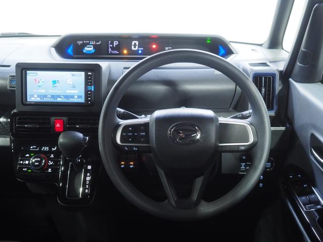 タントカスタムＸ４ＷＤ　夏冬タイヤ　両側パワースライドドア　ダイハツ純正ナビ　バックモニター　ドライブレコーダー　リモコンエンジンスターター　運転席助手席シートヒーター　オートエアコン　アイドリングストップ（北海道）の中古車