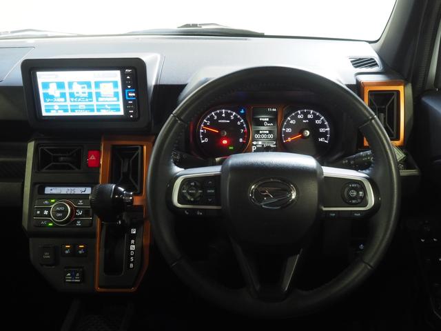 タフトＧターボ４ＷＤ　ガラスルーフ　ＬＥＤヘッドライト　ダイハツ純正ナビ　バックモニター　リモコンエンジンスターター　クルーズコントロール　運転席助手席シートヒーター　前後コーナーセンサー　アイドリングストップ（北海道）の中古車