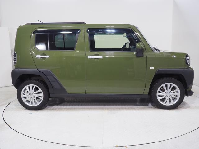 タフトＧ４ＷＤ　ガラスルーフ　ダイハツ純正ナビ　バックモニター　ＥＴＣ車載器　リモコンエンジンスターター　運転席助手席シートヒーター　電動パーキングブレーキ　ＬＥＤヘッドライト　オートライト　オートエアコン（北海道）の中古車
