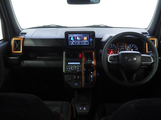 タフトＧ４ＷＤ　ガラスルーフ　ダイハツ純正ナビ　バックモニター　ＥＴＣ車載器　リモコンエンジンスターター　運転席助手席シートヒーター　電動パーキングブレーキ　ＬＥＤヘッドライト　オートライト　オートエアコン（北海道）の中古車